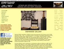 Tablet Screenshot of eastwoodgallery.com
